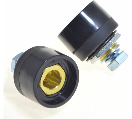 Розетка панельная 35-50 мм, 2 шт "класс В" энаргит П35-50-2-B