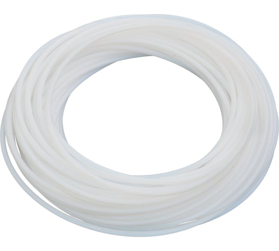 Трубка тефлоновая/фторопластовая высокотемпературная PTFE 10x8 мм, 50 м для прокладки пневмолиний Gapex PTFE 10*8 1