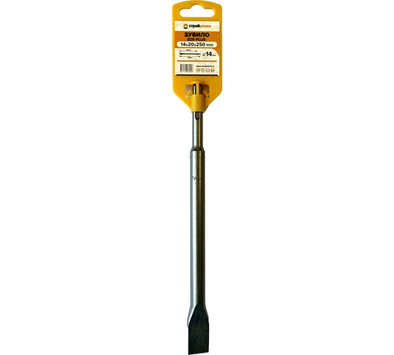 Зубило SDS-plus 14x250x20 мм Стройштуки УТ-00032537 1