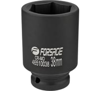 Головка ударная глубокая 6-гранная 38 мм, 3/4"DR Forsage F-46510038(6962)