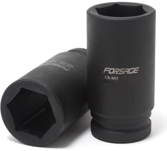 Головка ударная глубокая 6-гранная 38 мм, 3/4"DR Forsage F-46510038(6962) 1
