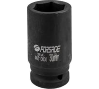 Головка ударная глубокая 6-гранная 30 мм, 3/4"DR Forsage F-46510030(6949)
