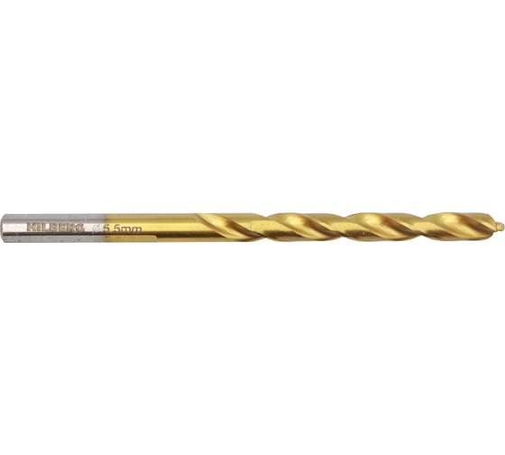 Сверло по металлу 5.5x93(57) мм Cobalt 5% TOP Hilberg CO055 1