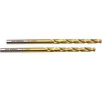 Сверло по металлу 3.2x65(36) мм, 2 шт, Cobalt 5% TOP Hilberg CO032