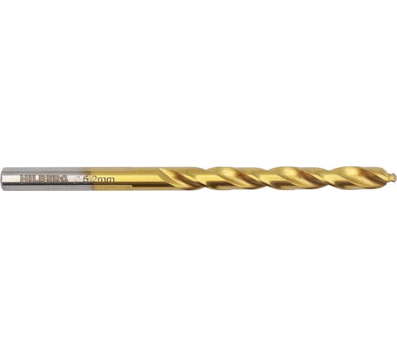 Сверло по металлу 5.2x86(52) мм Cobalt 5% TOP Hilberg CO052 1