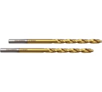 Сверло по металлу 3.5x70(39) мм, 2 шт, Cobalt 5% TOP Hilberg CO035