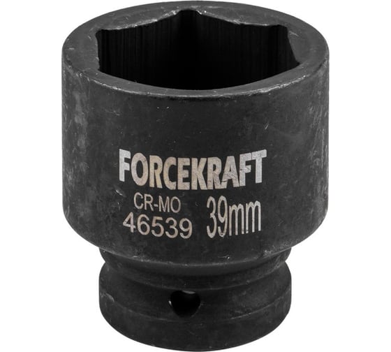 Головка ударная 39 мм, 3/4"DR, 6-гранная Forcekraft FK-46539(58435) 1