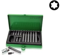 Набор бит 15 предметов, в металлическом боксе TOPTUL GAAD1506