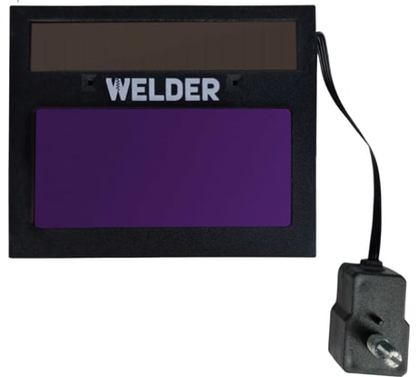 Светофильтр Ф6 для сварочной маски, хамелеон, автоматический, универсальный WELDER АСФ-Ф6-К