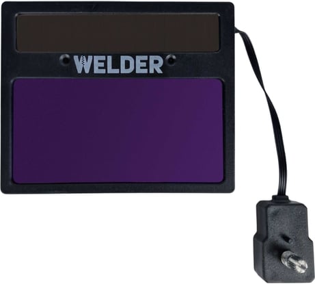 Светофильтр Ф8 для сварочной маски, хамелеон, автоматический, универсальный WELDER АСФ-Ф8-К