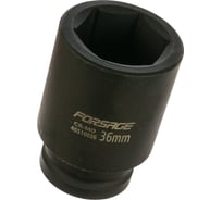 Головка ударная глубокая шестигранная (36 мм; 3/4") Forsage 6961