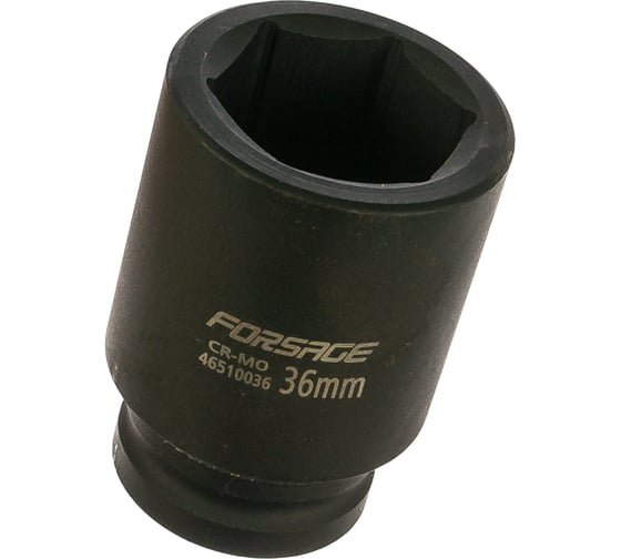 Головка ударная глубокая шестигранная (36 мм; 3/4") Forsage 6961 1