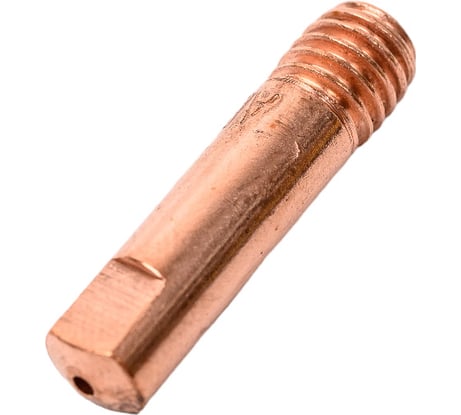 Наконечник токопроводящий для алюминия AL (Cu-E, М6x25, d-1.0 мм) для горелок MIG/MAG энаргит AL-M6-25-10