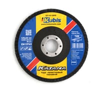 Круг лепестковый торцевой конический Т29 Р150, 125х22 мм, Zirconia KATANA KUBIS 07-00-3915
