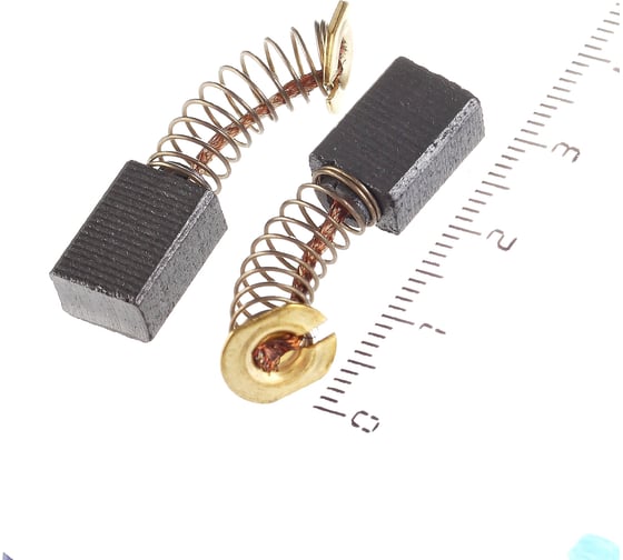 Угольные щетки для эл-инст. 18-122 аналог Makita CB 411, 6х9х12 мм, 10 пар.  TORGWIN T308492