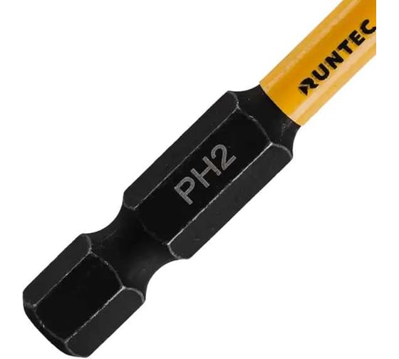 Бита ударная H6.35 50 мм, PH2, 5 шт Runtec RT-IB50