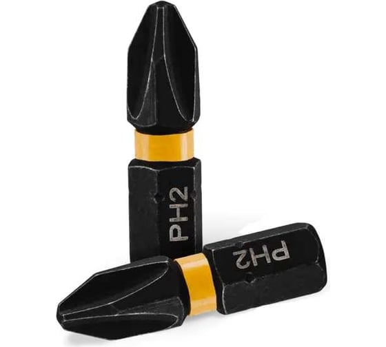 Бита ударная H6.35 25 мм, PH2, 5 шт Runtec RT-IB25