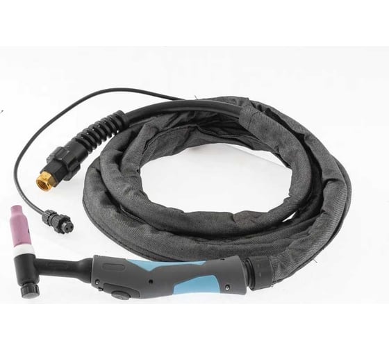 Горелка TIG WP 26 FX (4 м, M16x1.5+2 pin, воздушное охлаждение, AC160А/DC250A, 0.5-3.2 мм) энаргит WP26FX-4-M16-2P