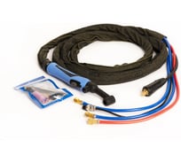 Горелка TIG WP 18FXV (8 м, M12x1+2 pin, вилка 35-50, водяное охлаждение, AC250А/DC350A, 0.5-4.0 мм) энаргит WP18FXV-8-M12-2P-3550