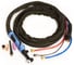 Горелка TIG WP 18FXV (4 м, M16x1.5+2 pin, водяное охлаждение, AC250А/DC350A, 0.5-4.0 мм) энаргит WP18FXV-4-M16-2P 1