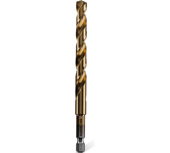 Сверло по металлу HSS-TiN 4x94 мм, HEX RUNTEC RT-DS4