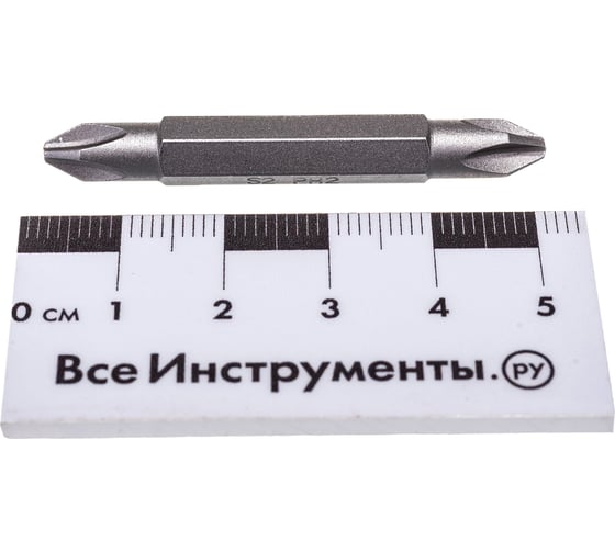 Бита двусторонняя (5 шт; 50 мм; 1/4; PH2xPH2) Quadro Torsion 450022