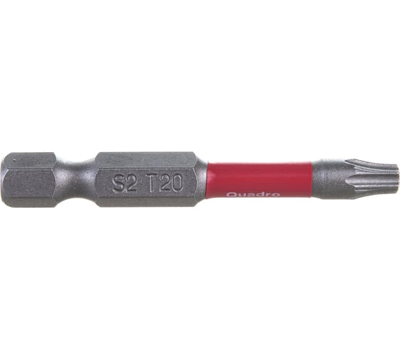 Бита Torx (10 шт; T20; 50 мм; 1/4") Quadro Torsion 432050