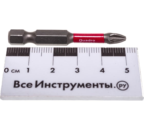 Бита (2 шт; 50 мм; 1/4; PZ2) Quadro Torsion 420250-2
