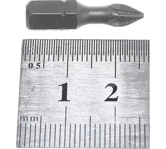 Бита (2 шт; PZ1; 25 мм; 1/4") Quadro Torsion 420125-2