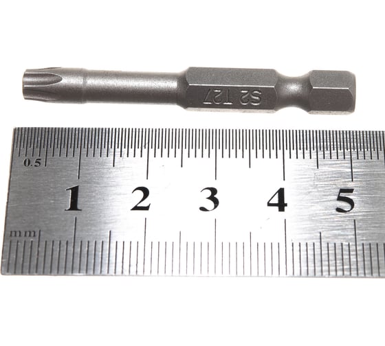 Бита Torx (10 шт; T27; 50 мм; 1/4") Quadro Torsion 432750