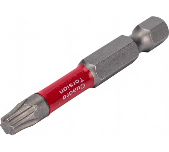 Бита Torx (10 шт; T25; 50 мм; 1/4") Quadro Torsion 432550