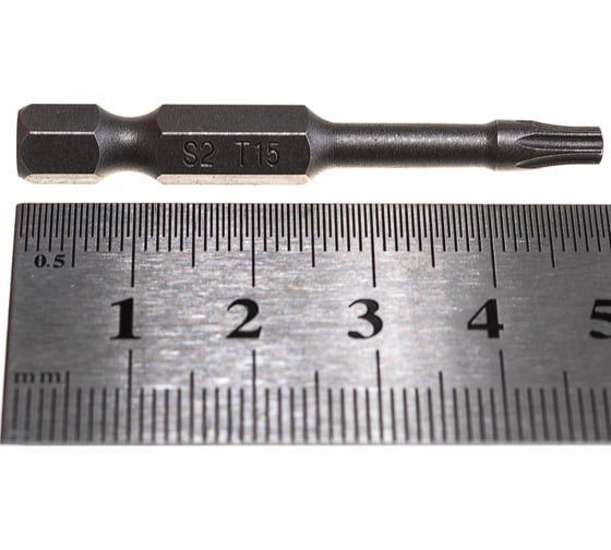 Бита Torx (10 шт; T15; 50 мм; 1/4") Quadro Torsion 431550