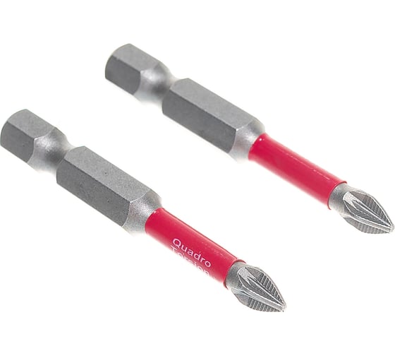 Бита (2 шт; PZ1; 50 мм; 1/4) Quadro Torsion 420150-2 1