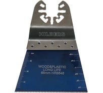 Полотно пильное погружное по древесине и пластику Hilberg WoodPlastic Bi-M 68x40x18tpi HR8648