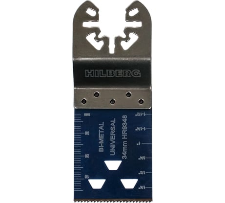 Полотно пильное погружное универсальное Hilberg Universal Chip Removal Bi-M 34x40x18tpi HR9348