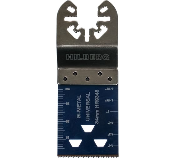 Полотно пильное погружное универсальное Hilberg Universal Chip Removal Bi-M 34x40x18tpi HR9348 1