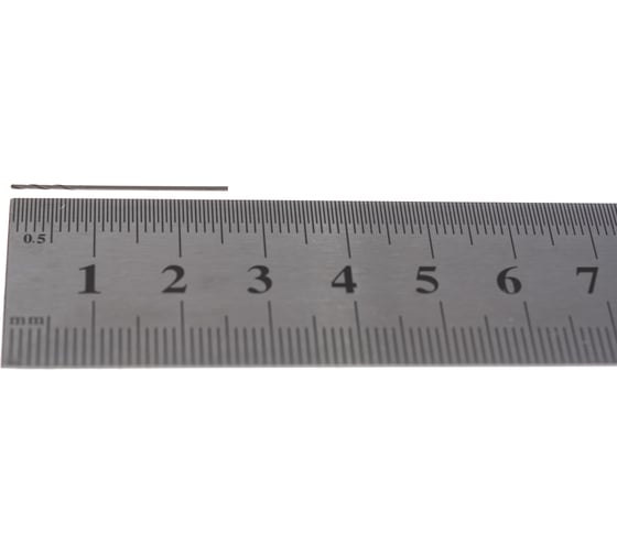 Сверло по металлу ц/х (0.65х8х26 мм; Р6М5К5; кл.т.А1; ГОСТ 10902-77) ТИЗ 4606002045191