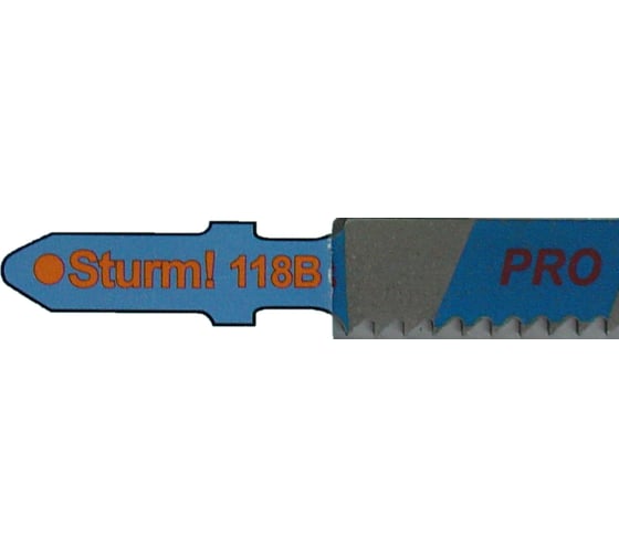 Набор пилок для лобзика 118B (5 шт.) Sturm 9019-03-118B