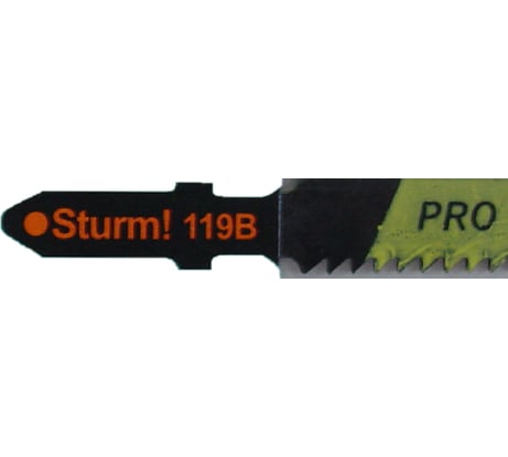 Набор пилок для лобзика 119B (5 шт.) Sturm 9019-03-119B
