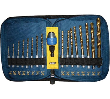 Набор сверл в чехле (17 предметов) Sturm 1055-02-S1