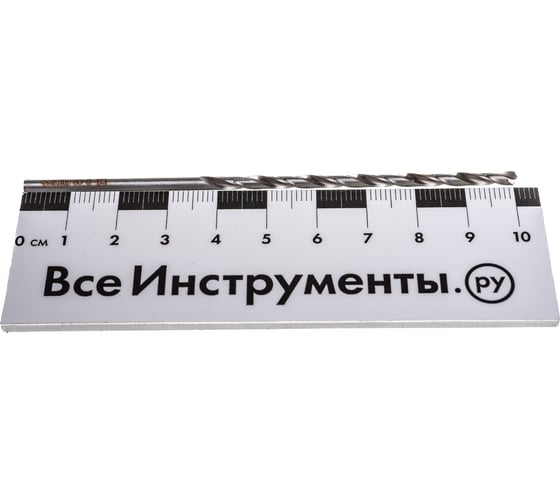Сверло по металлу ц/х (3.0х66х100 мм; Р6М5К5; кл.т.А1; ГОСТ 866-77) ТИЗ 4606002050898
