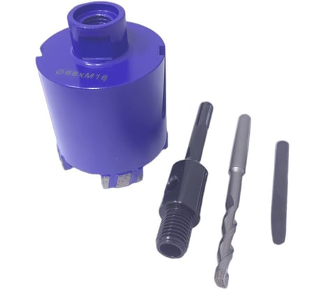 Сверло алмазное сегментное САСС №4 турбо (68х5 мм; М16; переходник SDS+) MD-STARS MD-САССT68