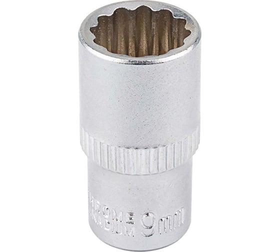 Головка 12-гранная 9 мм, 1/4"DR Forsage F-52909(58128) 1