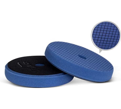 Полировальный круг синий, жесткий SCHOLL Concepts Spider Pad M 125/25 мм, 2 шт. 20373