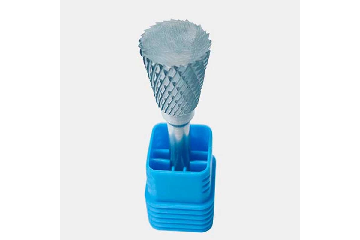 Бор-фреза обратный конус, с двойной насечкой, тип N 16x6х19x63 мм ...