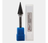 Бор-фреза коническая с двойной насечкой, тип M 12x6х25x70 мм РОСИНСТРУМЕНТ 689126