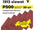 Водостойкий абразив в листах 1913 wat 230х280 мм, P500, 20 шт SIA 20БЛ-3100.3713.0500 2