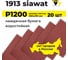 Водостойкий абразив в листах 1913 wat 230х280 мм, P1200, 20 шт SIA 20БЛ-3100.3713.1200 2