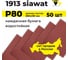 Водостойкий абразив в листах 1913 wat 230х280 мм, P80, 50 шт SIA 3100.3713.0080 2