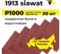 Водостойкий абразив в листах 1913 wat 230х280 мм, P1000, 20 шт SIA 20БЛ-3100.3713.1000 2